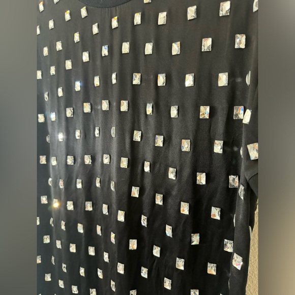 Dolce and GABBANA T Shirt Crystals or Gems Emebellished Black - Picture 4 of 7